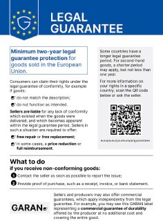 Vorschau des EU-Gewährleistungshinweises