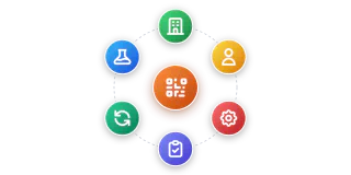 Digital Product Passport ecosystem diagram showing the central DPP connected to suppliers, brands, consumers, repair, recyclers and authorities